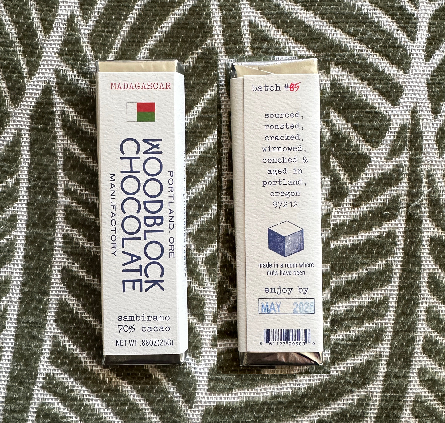 70% Sweet Spot Single-Origin Dark Chocolate V1 (3 Full-Size Bars)