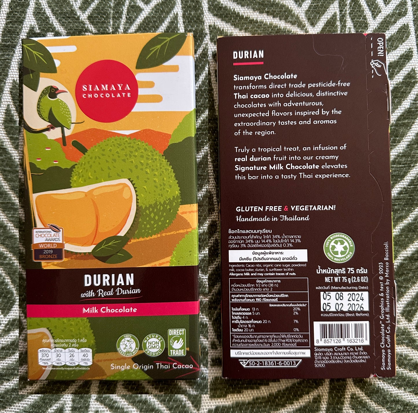 Lunar New Year Celebration ~Adventurous~ Award-Winning Asian Flavors Chocolate Set (3 Full-Size Bars)