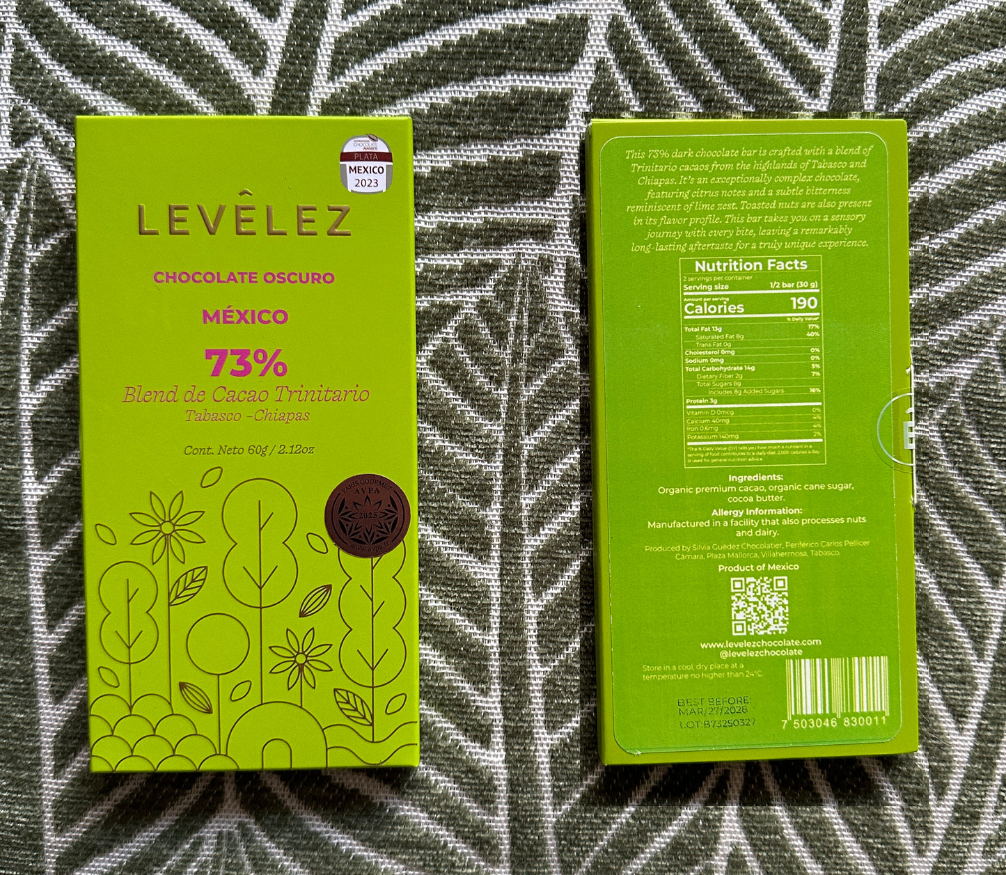 Your Mouth Deserves Award-Winning Dark Chocolate V2 (3 Full-Size Bars)