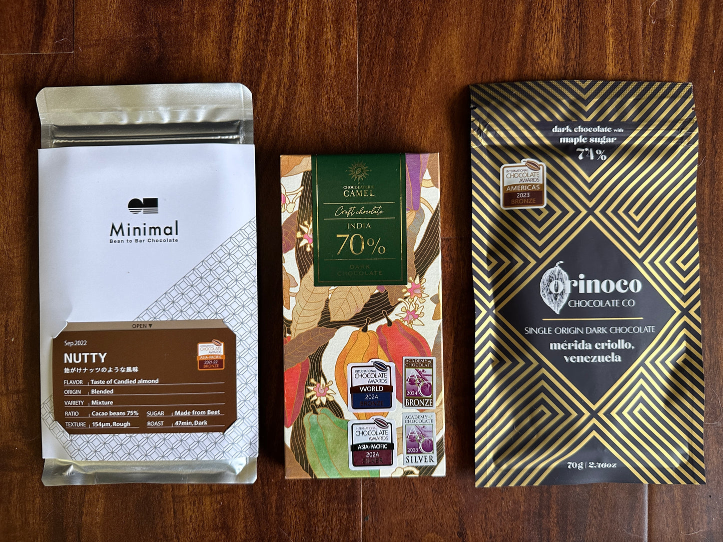 Your Mouth Deserves Award-Winning Dark Chocolate V1 (3 Full-Size Bars)