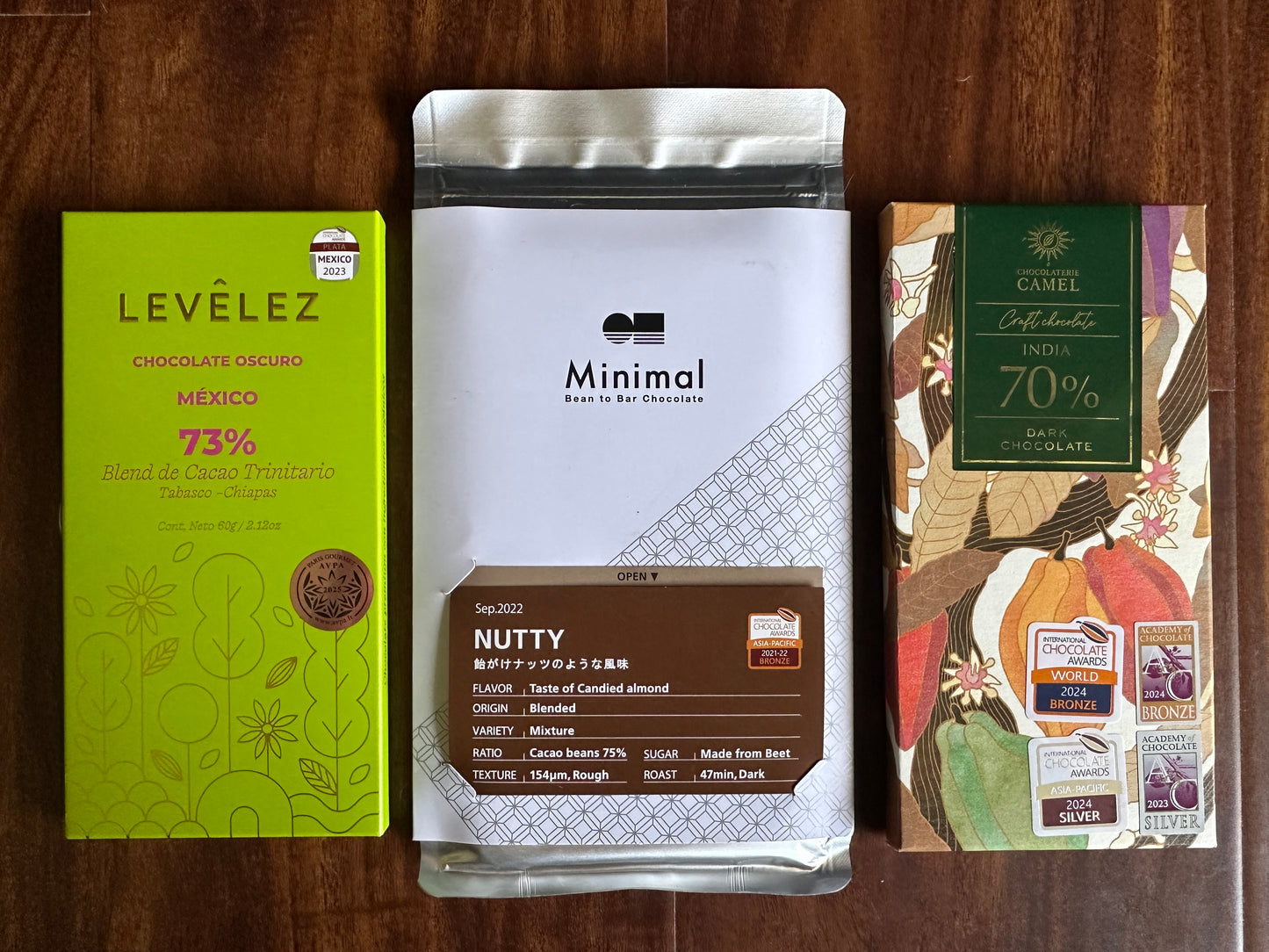 Your Mouth Deserves Award-Winning Dark Chocolate V2 (3 Full-Size Bars)