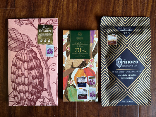 Put That Award-Winning Single-Origin Dark Chocolate In My Mouth (3 Full-Size Bars)