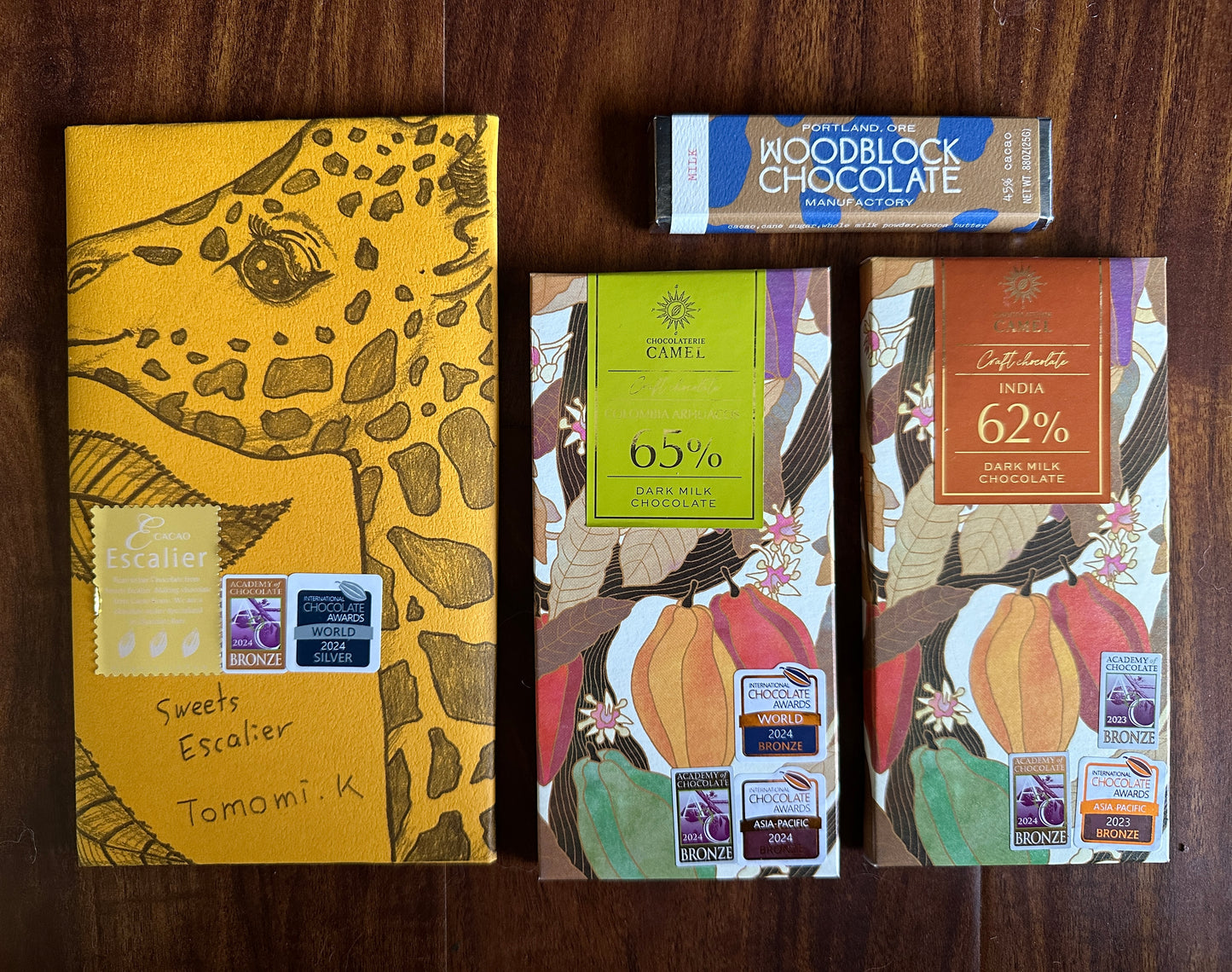 Milk Chocolate Lovers ~ Award-Winning & Single-Origin From Japanese Artisans + BONUS BAR V1